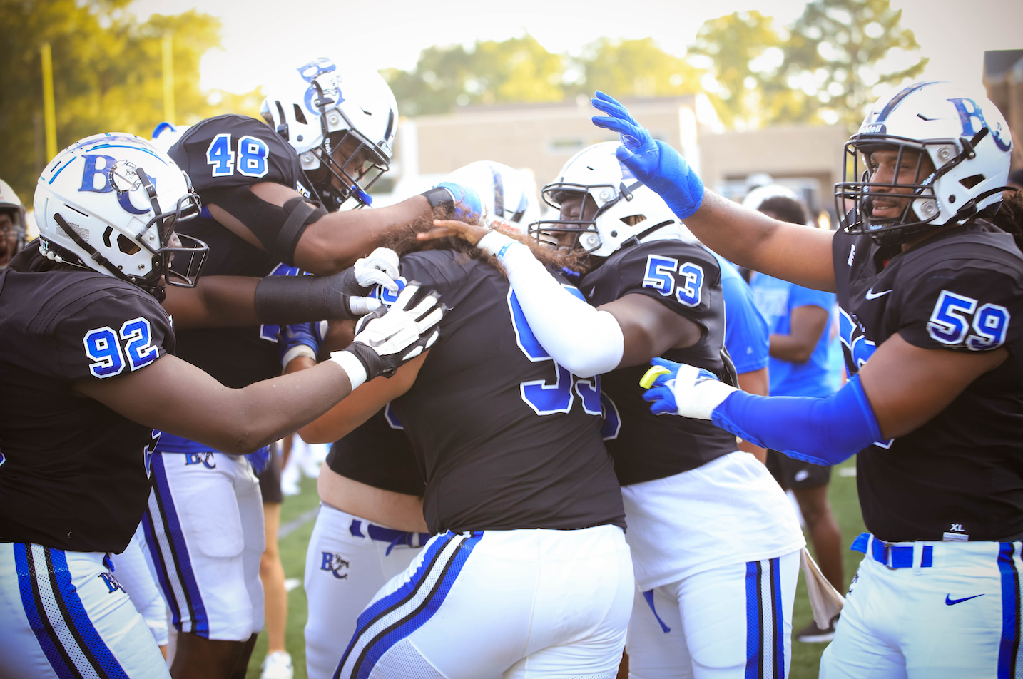 Spring Blue White Football Game Institutional Advancement